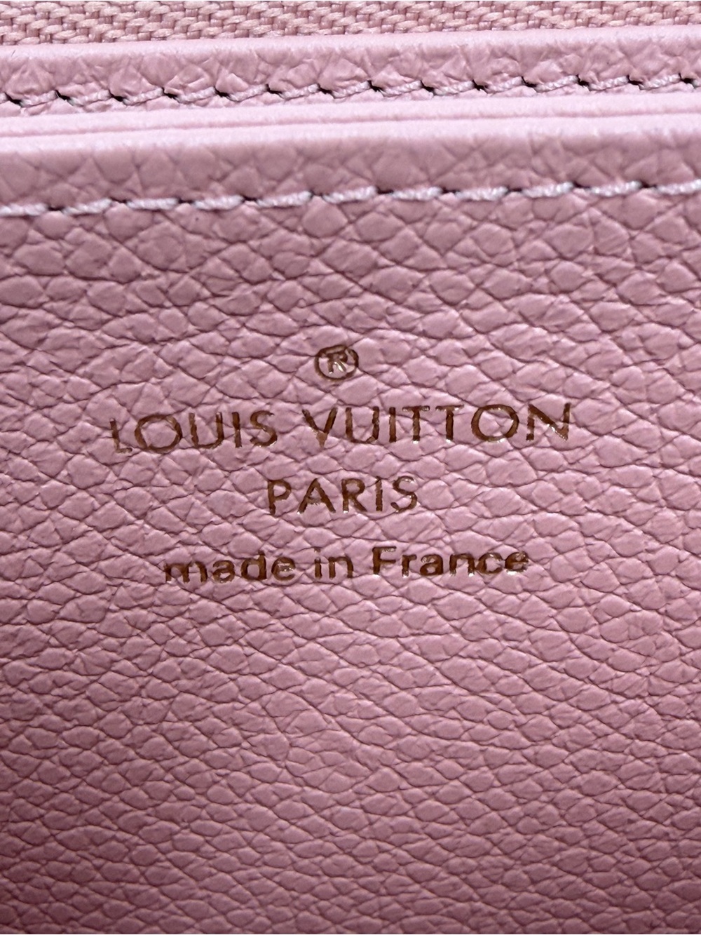 Louis Vuitton Bi Color Pink/White Monogram Zippy Wallet Full Set w/Entrupy COA - Picture 6 of 13